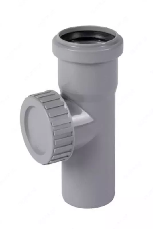 Ревизия ПП для внутренней канализации OSTENDORF Ду 50 (Германия) Серая