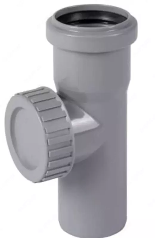  Ревизия ПП для внутренней канализации OSTENDORF Ду 50 (Германия) Серая - 