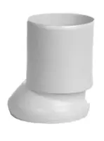  Труба фановая с эксцентриком ПП для внутренней канализации OSTENDORF Ду 110 (Россия) Белая - 
