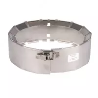 Стальной страховочный хомут канализационный HT OSTENDORF Ду 75 (Германия)