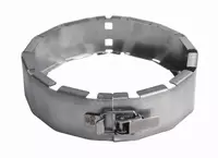  Стальной страховочный хомут канализационный HT OSTENDORF Ду 75 (Германия) - 