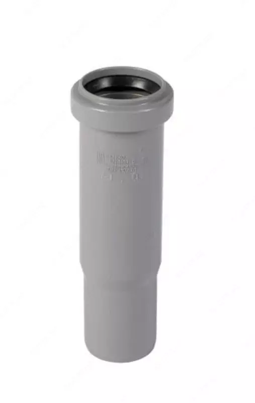 Компенсационный патрубок ПП для внутренней канализации OSTENDORF Ду 40 (Германия) Серый