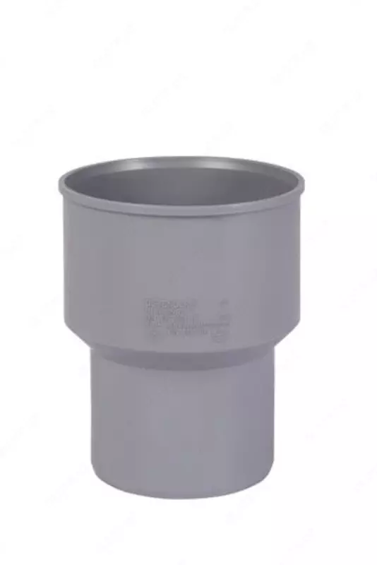 Переходник ПП на металл для внутренней канализации OSTENDORF Ду 75 (Германия) Серый