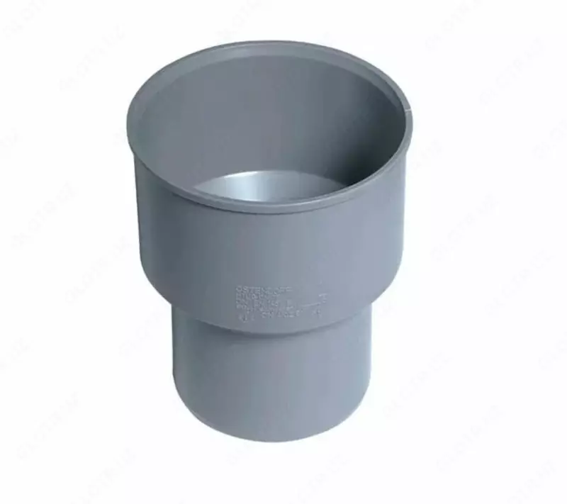  Переходник ПП на металл для внутренней канализации OSTENDORF Ду 75 (Германия) Серый - 