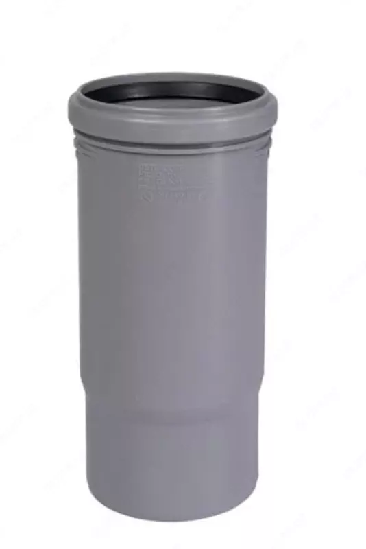 Компенсационный патрубок ПП для внутренней канализации OSTENDORF Ду 110 (Германия) Серый