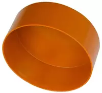  Крышка ПВХ для наружной канализации OSTENDORF Ду 160 (Германия) Оранжевая - 