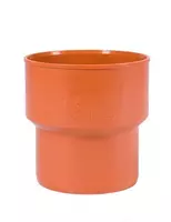 Переходник ПВХ на чугун для наружной канализации OSTENDORF Ду 110 (Германия) Оранжевый