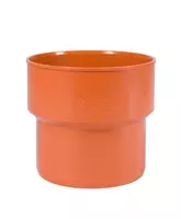 Переходник ПВХ на чугун для наружной канализации OSTENDORF Ду 160 (Германия) Оранжевый