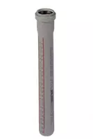 Труба ПП для внутренней канализации OSTENDORF 32 х 1 8 х 250 (Россия) Серая