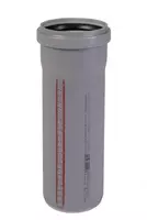 Ichki kanalizatsiya uchun PP trubkasi OSTENDORF 110 x 2 2 x 250 (Rossiya) Kulrang
