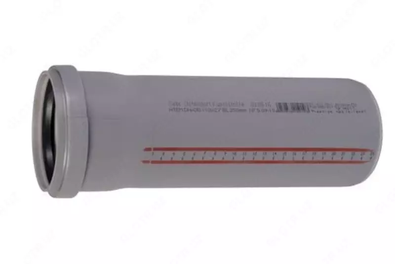  Ichki kanalizatsiya uchun PP trubkasi OSTENDORF 110 x 2 2 x 250 (Rossiya) Kulrang - 