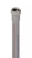 Труба ПП для внутренней канализации OSTENDORF 40 х 1.8 х 2000 (Россия) Серая