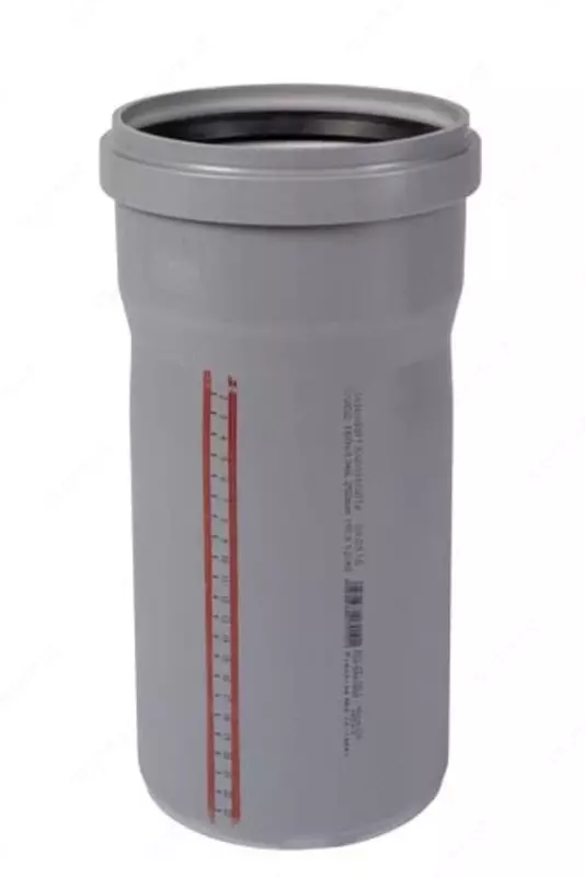 Труба ПП для внутренней канализации OSTENDORF 160 х 3.9 х 250 (Россия) Серая