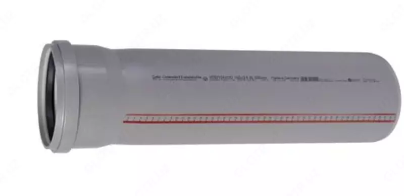  Труба ПП для внутренней канализации OSTENDORF 160 х 3.9 х 1500 (Россия) Серая - 