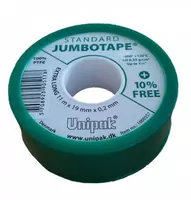 Лента - Фум UNIPAK JUMBOTAPE 19 х 0 2 мм  L=11 м (Арт. - 00047202) Польша