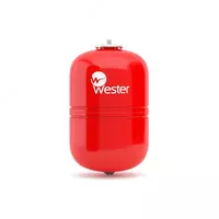 Мембранный расширительный бак для отопления WESTER WRV8  8 л (Арт. - 00041491) Россия