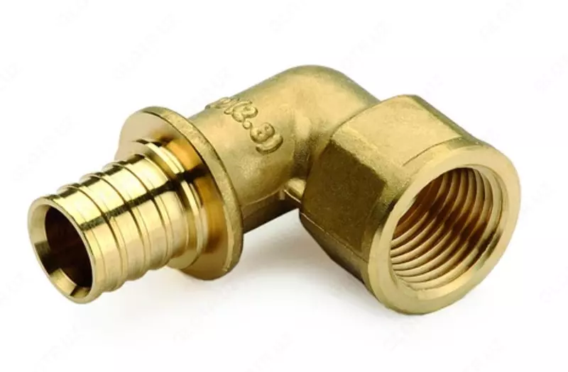 Угольник латунный 90° GOLDFIX с внутренней резьбой 25х3/4 GENERAL FITTINGS
