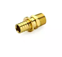 Соединитель латунный двойной прямой GOLDFIX НР 1х32 GENERAL FITTINGS