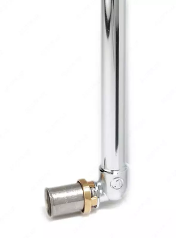 Пресс отвод хром. с медной трубкой 16 L=300 GIACOMINI