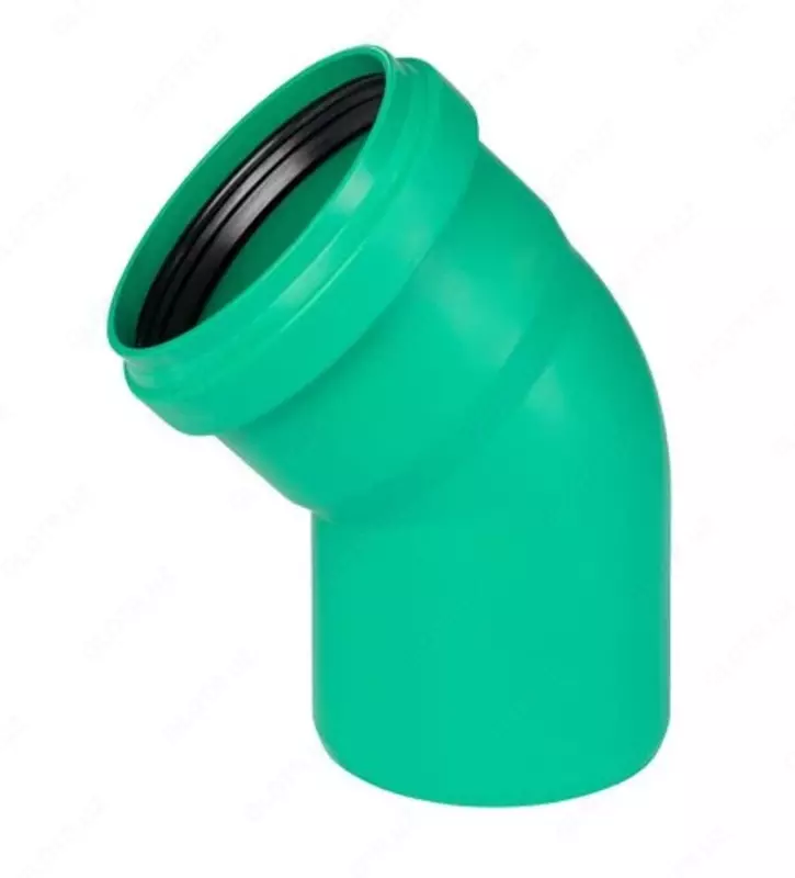 Отвод ПП для ливневой канализации Ру 3 45° Ду 110 OSTENDORF