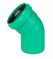  Отвод ПП для ливневой канализации Ру 3 45° Ду 110 OSTENDORF - 