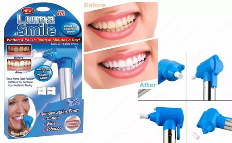 Отбеливающее средство для зубов Luma Smile Tooth Polish & Whitening Kit - 110 000 сум