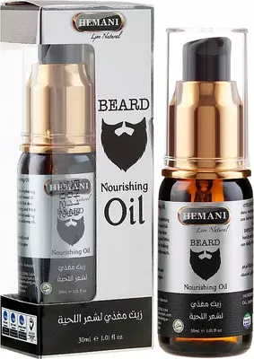 Питательное масло для бороды Hemani Beard nourishing oil - 90 000 сум / шт.