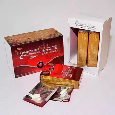 Гранулы для сокращения влагалища "Бальзама" - 80 000 сум / шт.