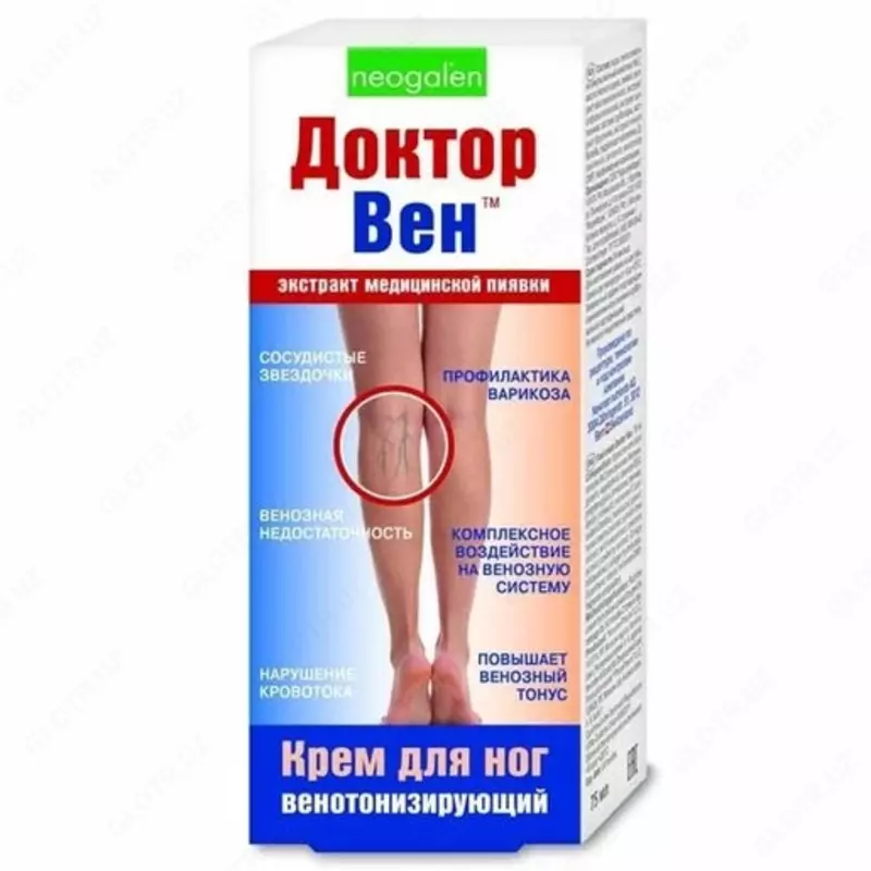 Венотонизирующий крем для ног Доктор Вен