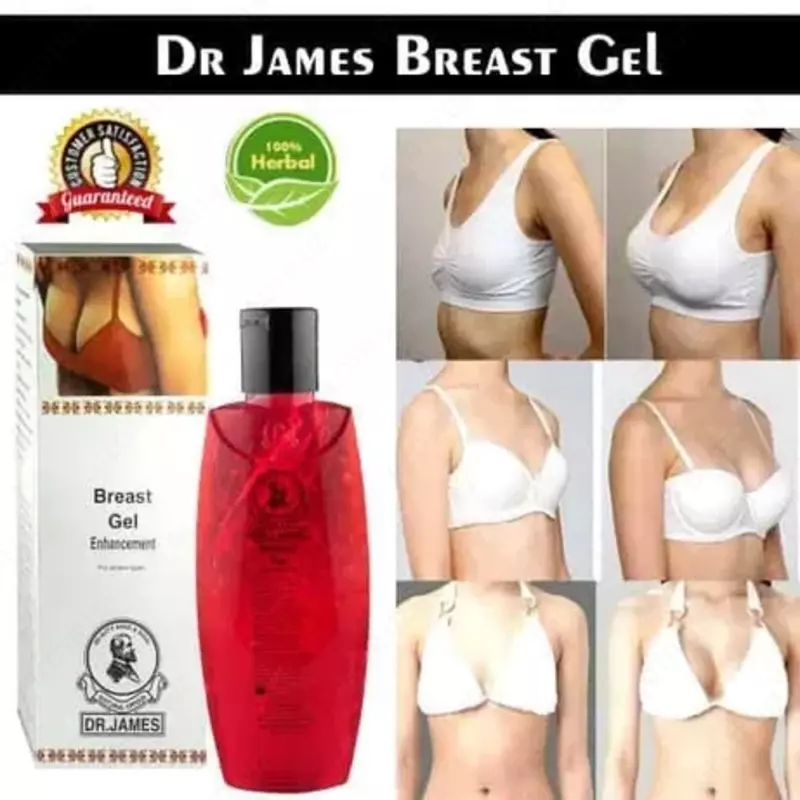 Ko'krak qafasining kattalashishi va mustahkamligi uchun krem-gel Doktor Jeyms ko'krak jeli - 100 000 so'm