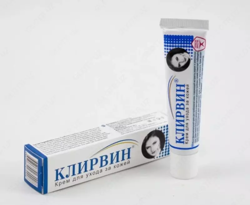 Крем "Клирвин" от шрамов и пятен