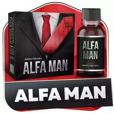 Капли для повышения потенции Alfa Man