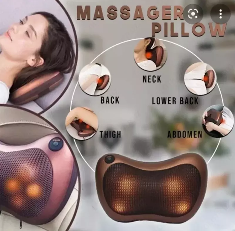  Infraqizil isitish bilan massaj yostigi AVTO VA UY - Arzon Magazin