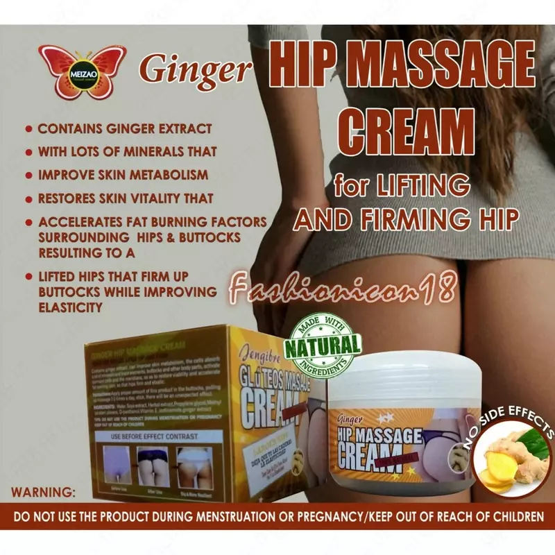 115 000 so'm Danjia Ginger Hip massaj kremi
