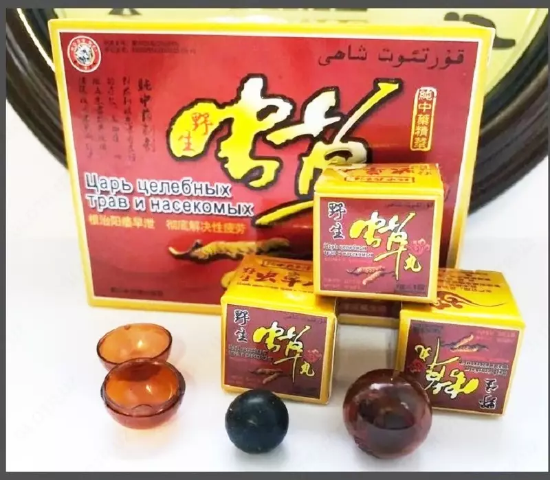 Препарат для потенции "Царь целебных трав и насекомых"