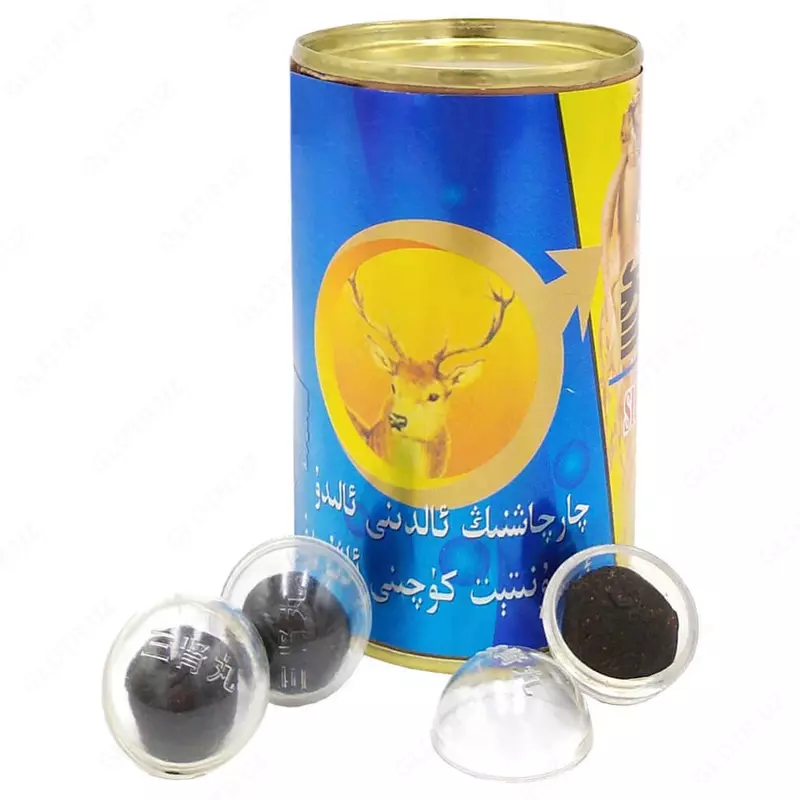 Potentsial dori Oltin kiyik (Shengzhongsanshenbao toplari)