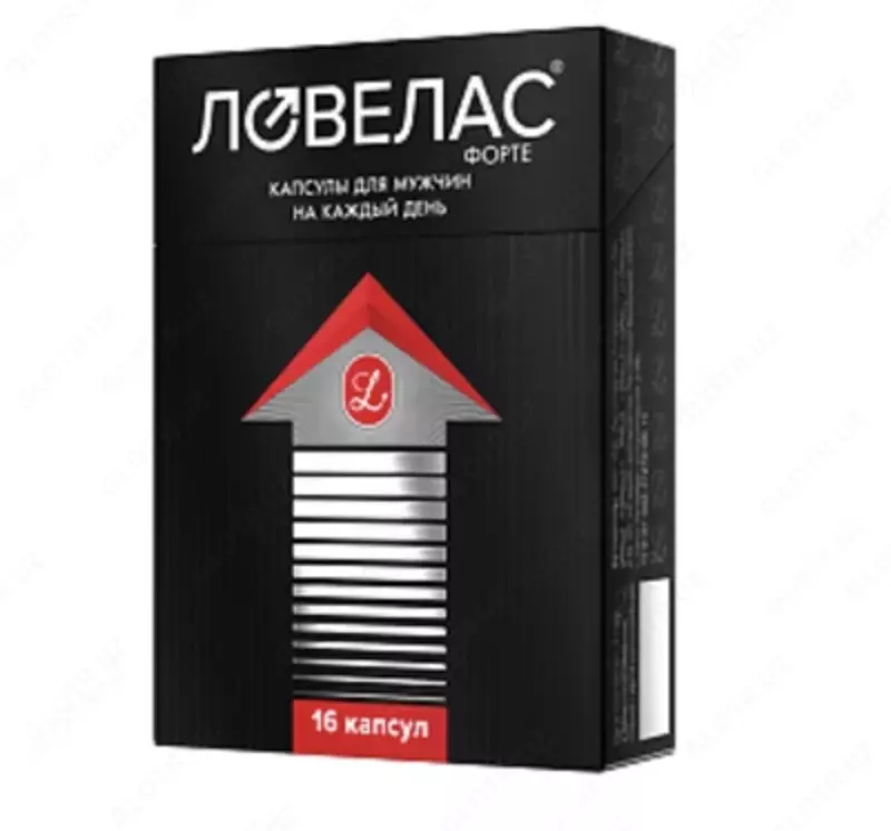 Капсулы для потенции ЛОВЕЛАС ФОРТЕ