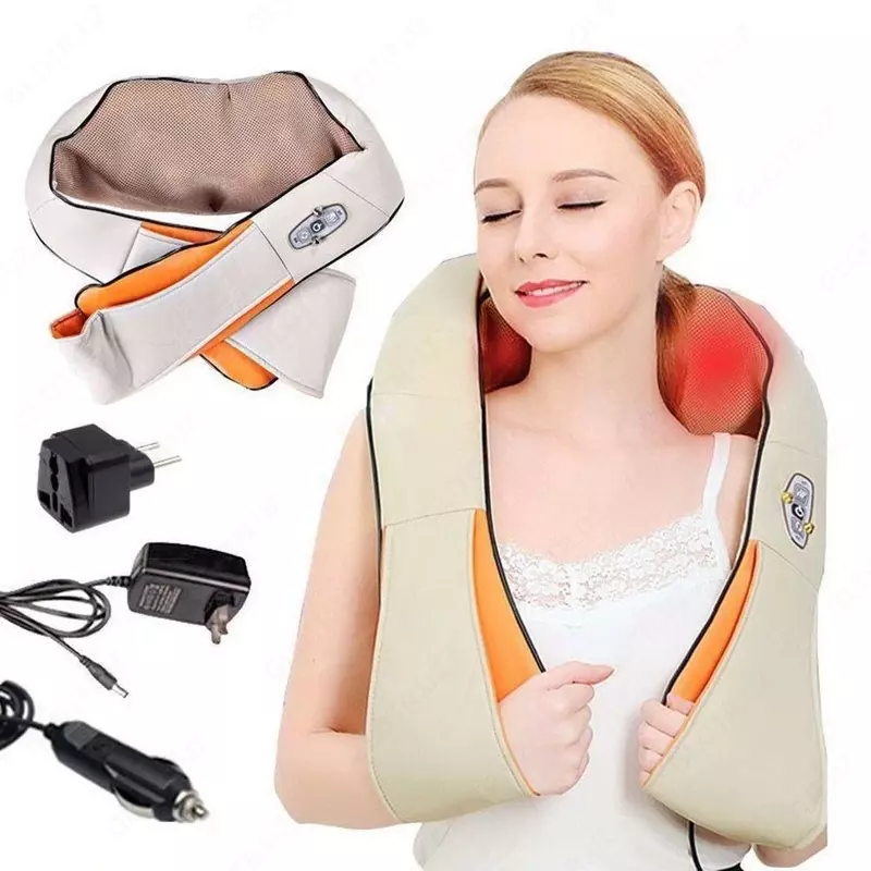  Массажер роликовый для шеи и спины Massager of Neck Kneading - 
