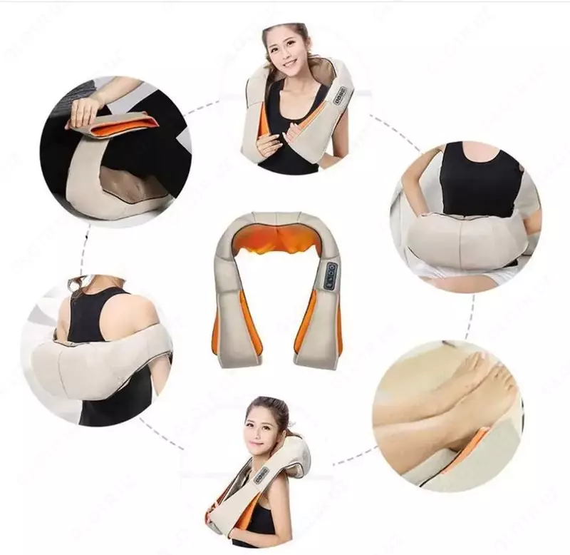   Массажер роликовый для шеи и спины Massager of Neck Kneading