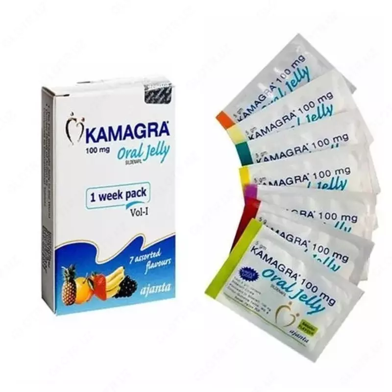  Препарат для потенции Камагра гель (Kamagra Oral Jelly) 100 мг - 