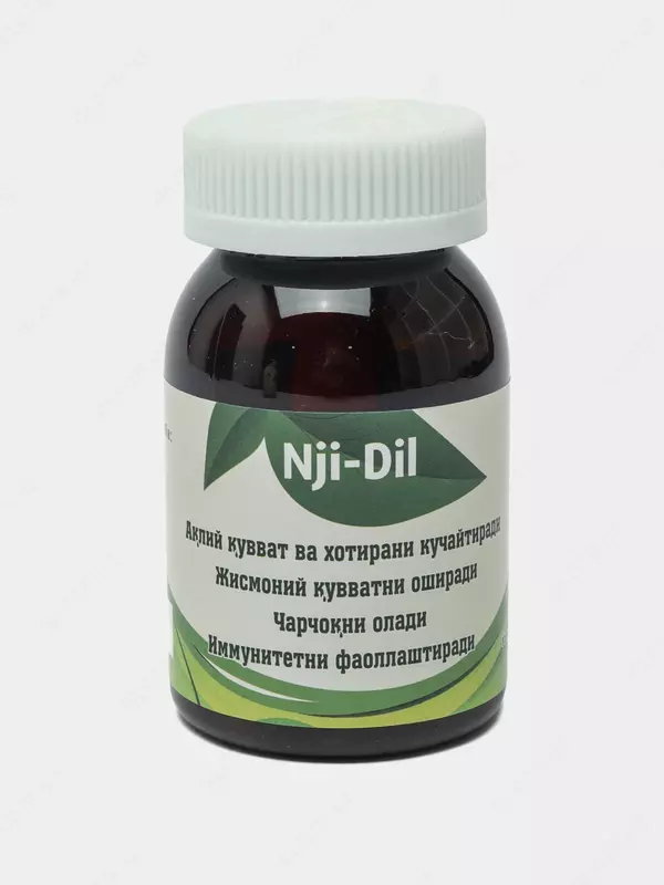  Xotira va miya faoliyatini yaxshilash uchun Nji Dil xun takviyesi - 
