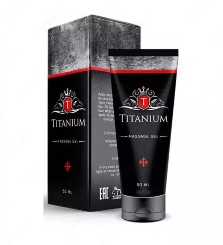 Erkaklar uchun intim gel TITANIUM (TITANIUM).