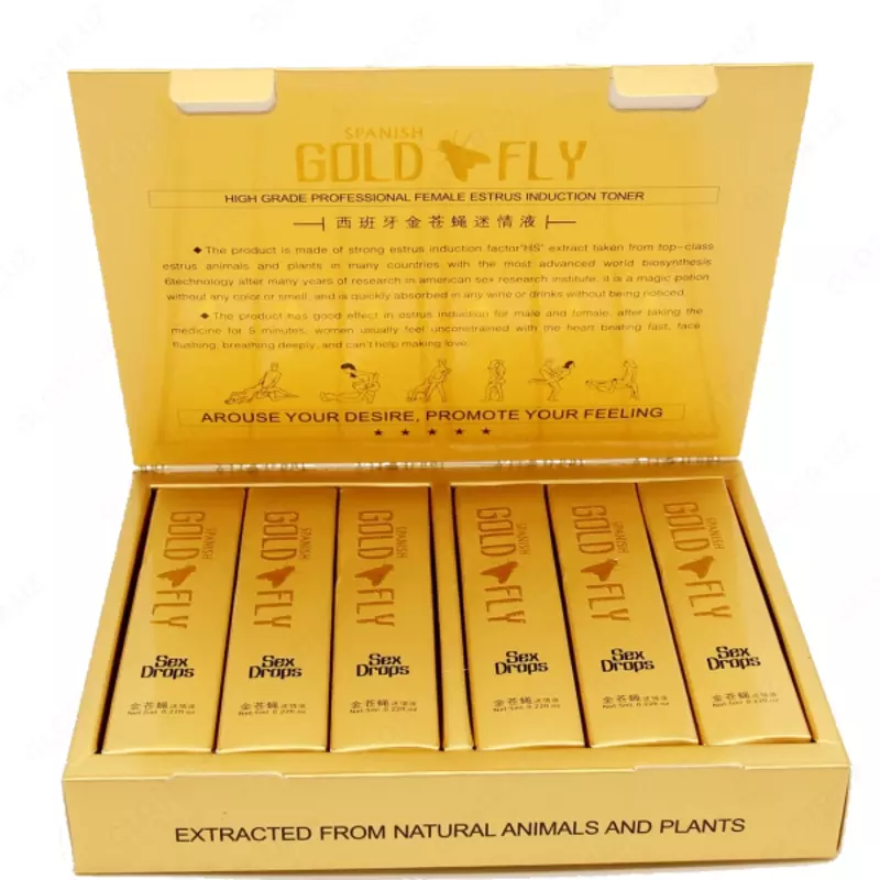 Женский афродизиак «Золотая Шпанская Мушка» (GOLD SPANISH FLY) 1 шт