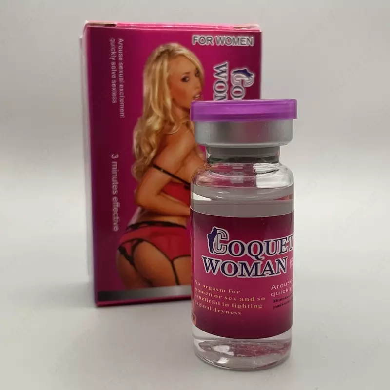  Возбуждающие капли для женщин COQUETTISH WOMAN (КОКЕТКА) - 