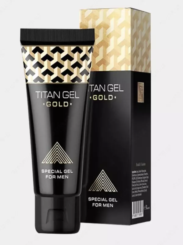 Интимный гель для мужчин Titan Gel Gold (Титан гель голд)