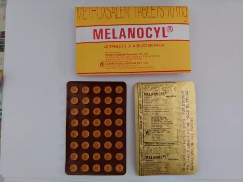 Tabletkalar Melanocil (Melanocyl) vitiligo uchun