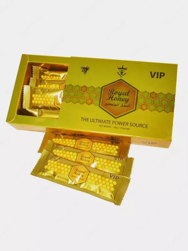 Препарат для потенции Royal Honey Gold (Королевский золотой мед) Malaysia