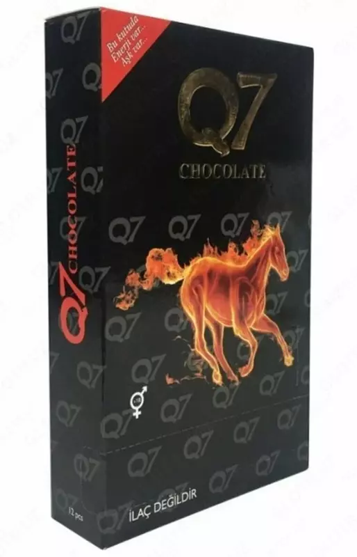 Шоколад-афродизиак Q7 для мужчин и женщин