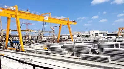 Цена по запросу Двухбалочный козловой кран