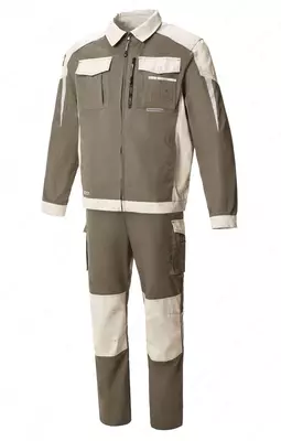 Ish kiyimi Kulrang qum bilan kulrang xaki